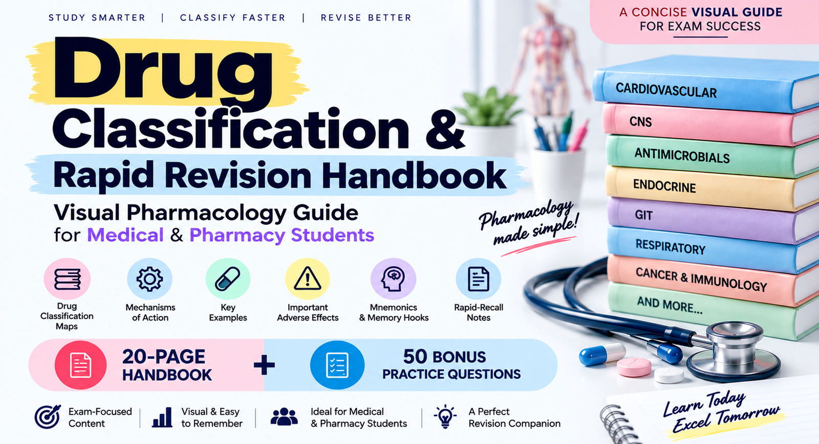 Drug Classification & Rapid Revision Handbook